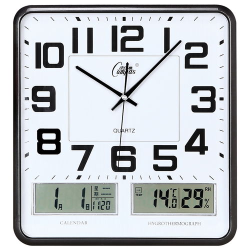 康巴絲電子掛鐘 簡約設計，精準相伴，賦能現代家居生活