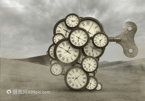 創意大腦鐘表 時間與思維的藝術交匯