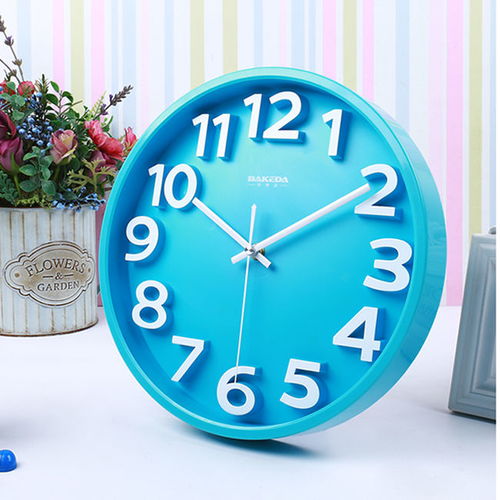 巴科達靜音鐘表 點亮現代家居的時尚簡約藝術